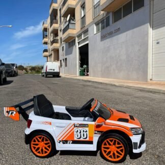 VolksWagen Polo Style World Rally Car 12V , 4x4, full option, naranja IND18-ZKK08-NARANJA